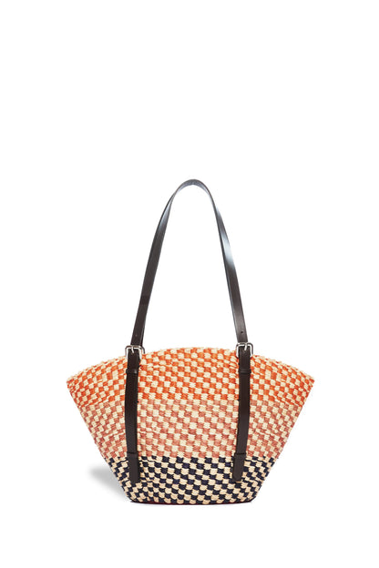 “Ara Oval” Raffia Bag