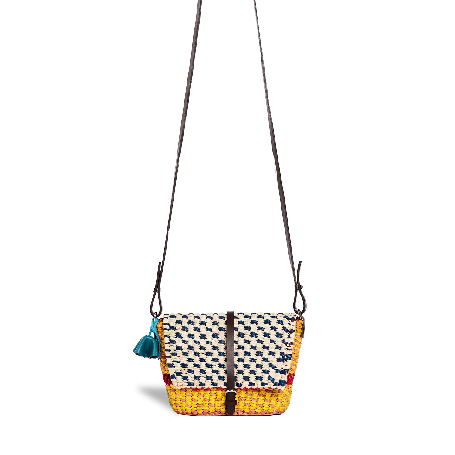 “Bika Yellow” Raffia Bag