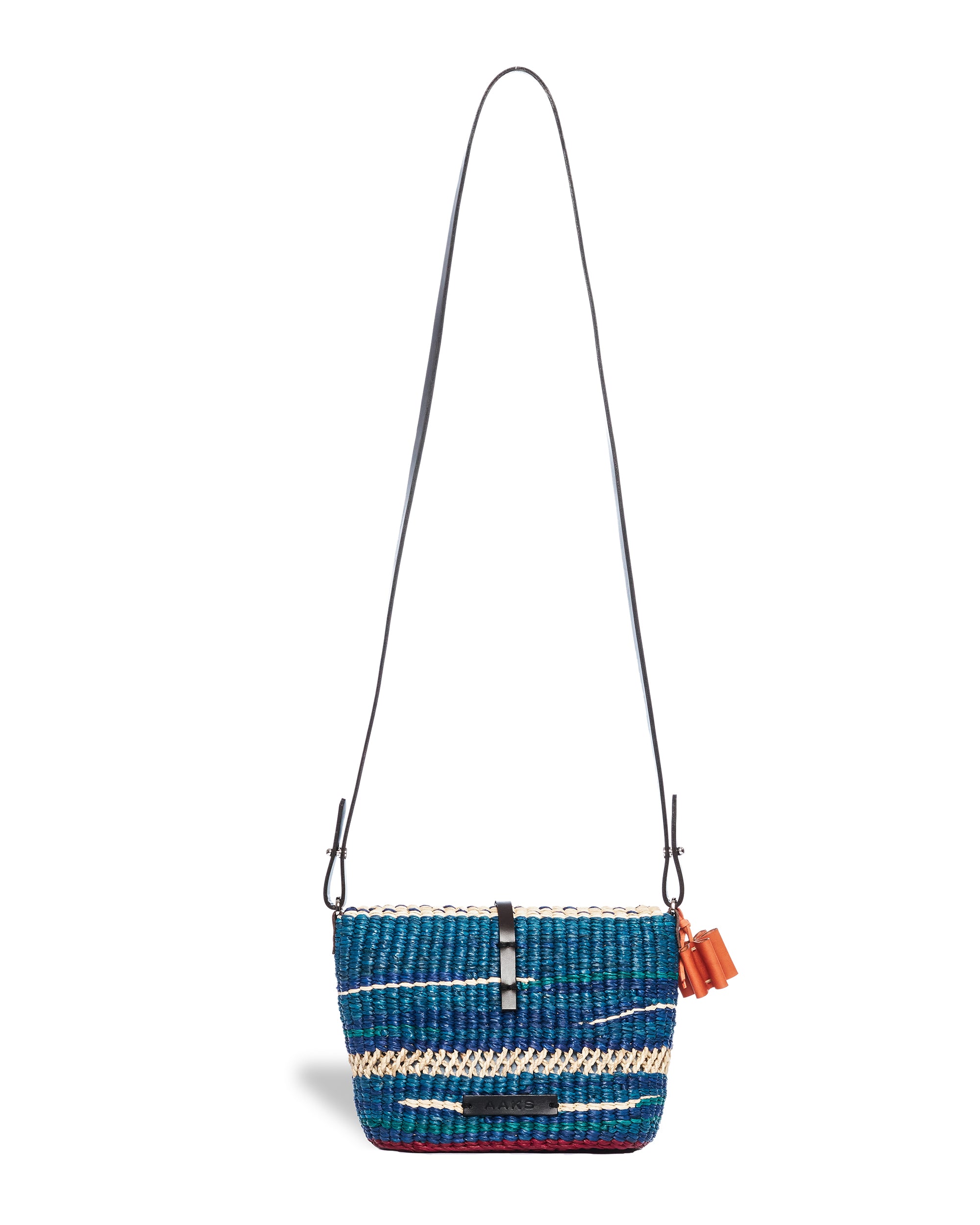 “Sinsi Wavy” Raffia Bag